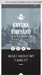 Mobile Screenshot of knysnavineyard.org